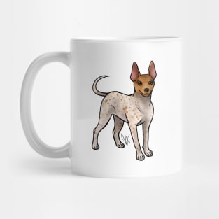 Hairless Terrier Pink and Red Mug